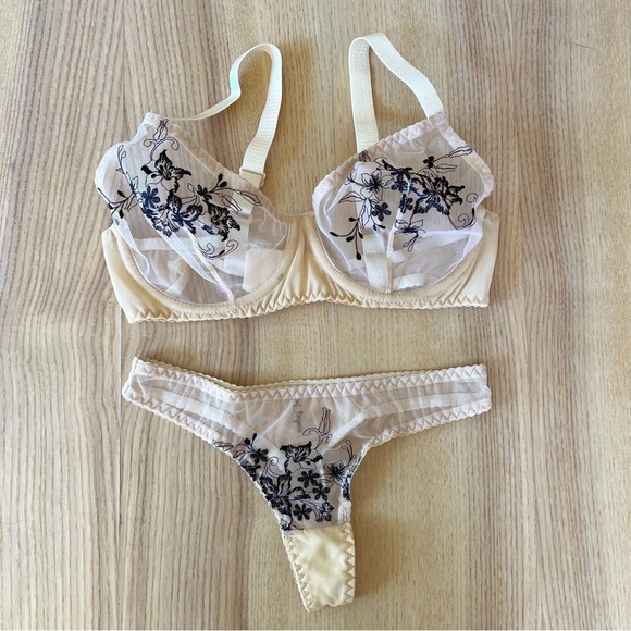 Handmade Sheer Lingerie Set - Picture 2 of 5